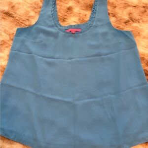 Lilly Pulitzer Teal Tank Top